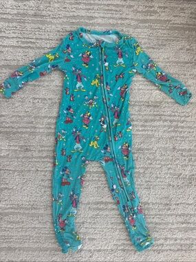 Posh peanut Disney zip pajamas 9-12M